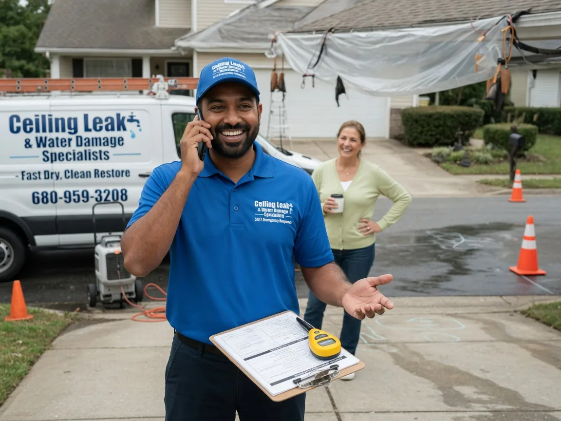 Ceiling Leak Cleanup Fairfax, SD FAQs